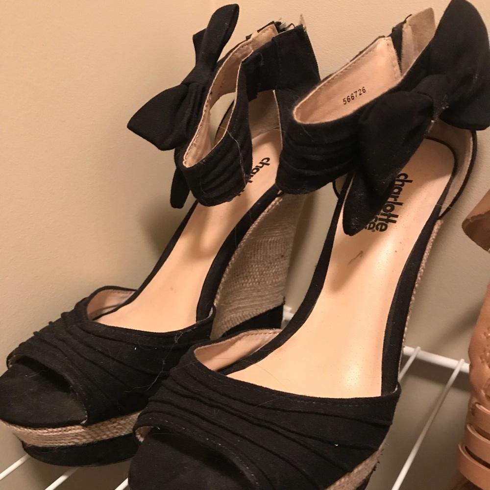 Wedged heels
